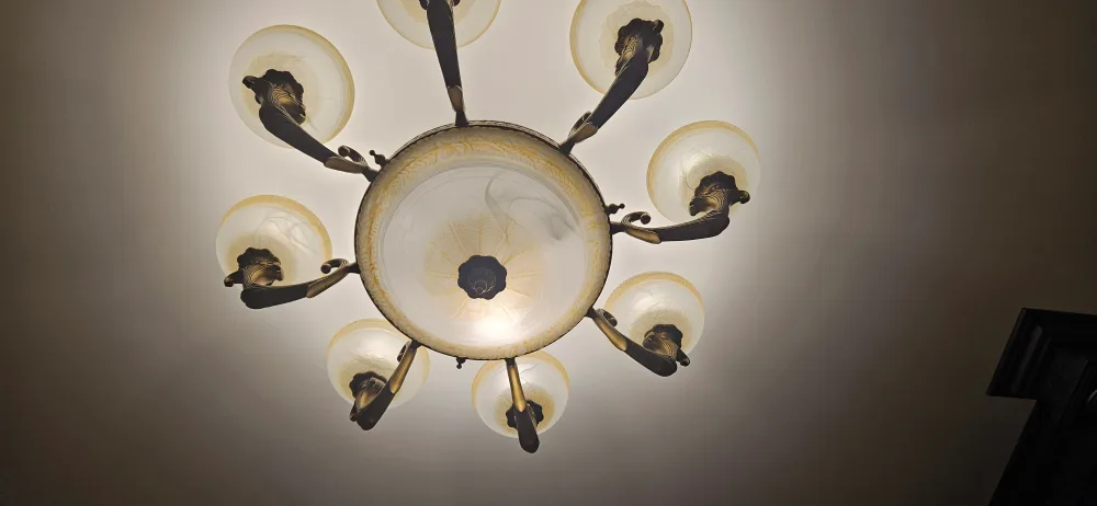 Elegant 8-Light Chandelier image indicator(4)