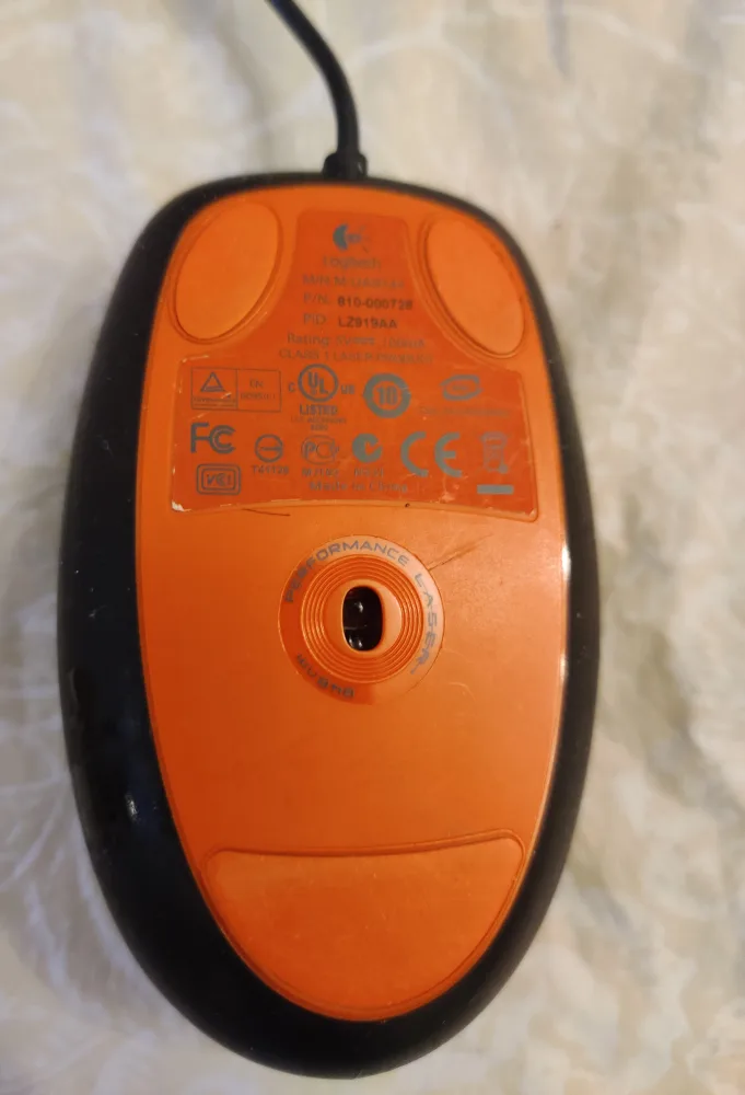 Logitech LS1 Precision Laser USB Mouse image indicator(2)