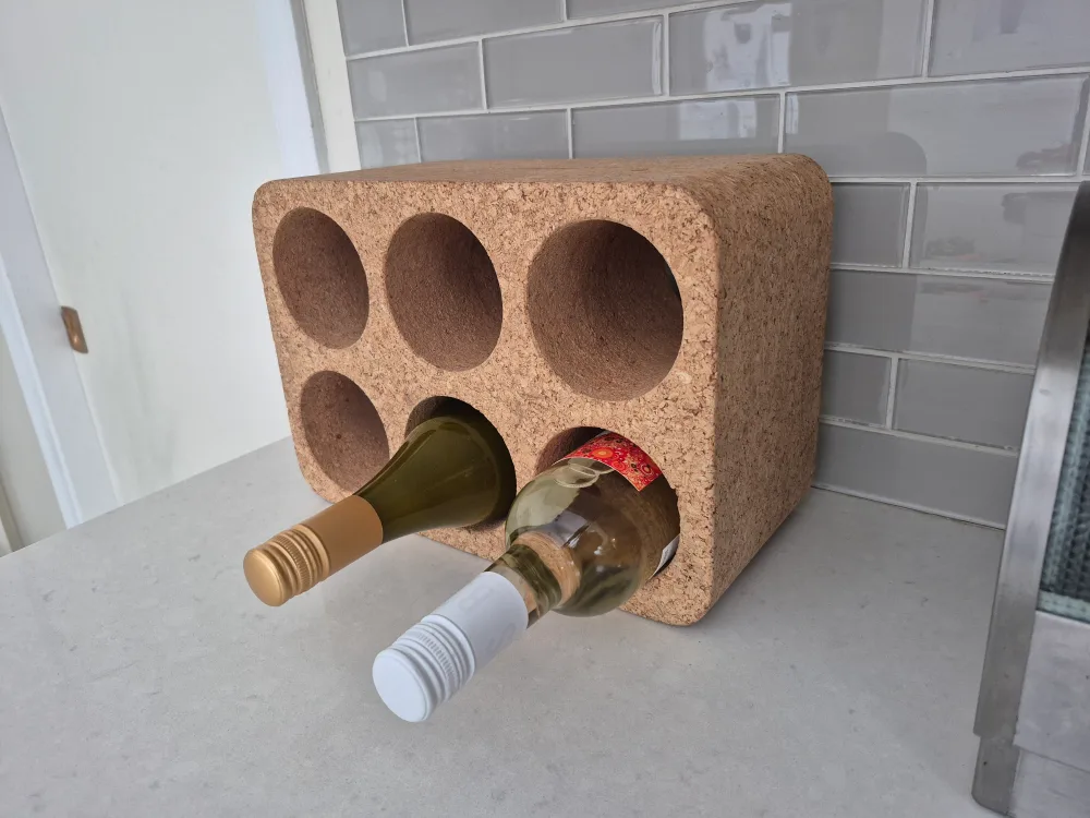 cork 6 bottle wine rack image indicator(3)