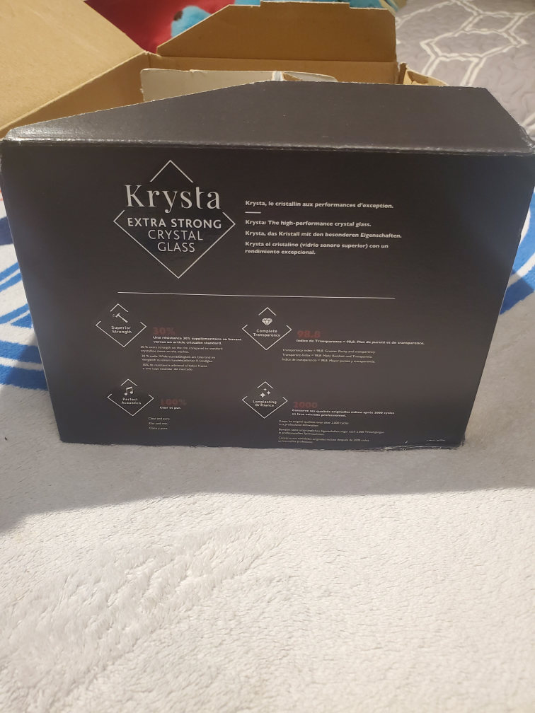 Chef & Sommelier Krysta Extra Strong Crystal Glass Set of 6