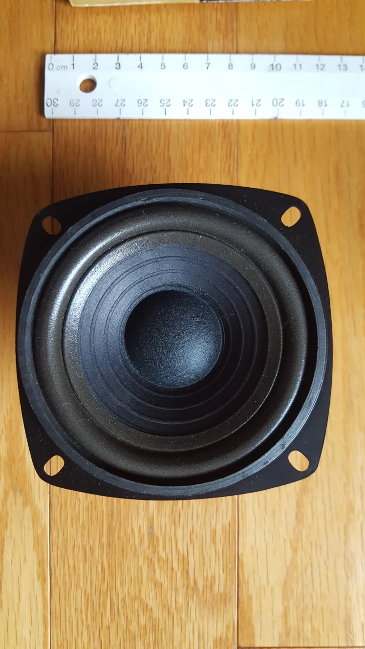 Pair of Radio Shack 4" Woofers 40-1022B - photo 2