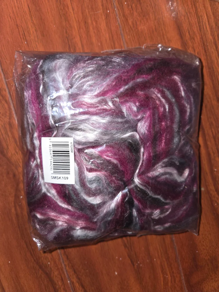 🧡 Brand New Ashford Silk Merino Scarf Kit image indicator(4)