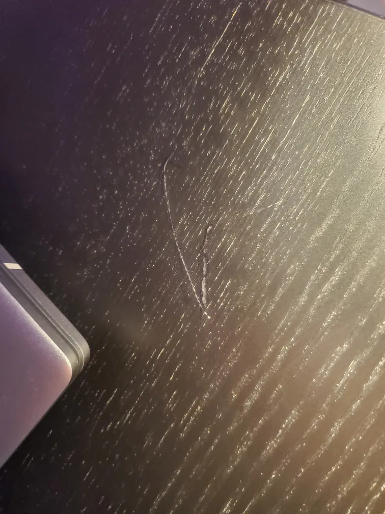 IKEA BEKANT Desk - Black /White - Manual sit/stand image indicator(4)