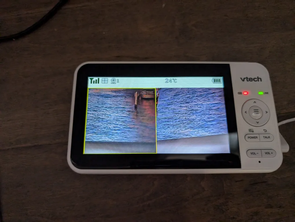VTech VM992 2-Camera Video Baby Monitor image indicator(2)