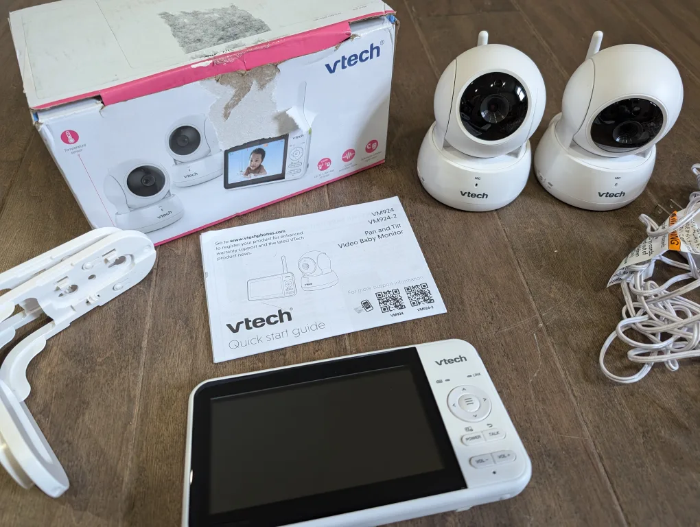 VTech VM992 2-Camera Video Baby Monitor image indicator(3)