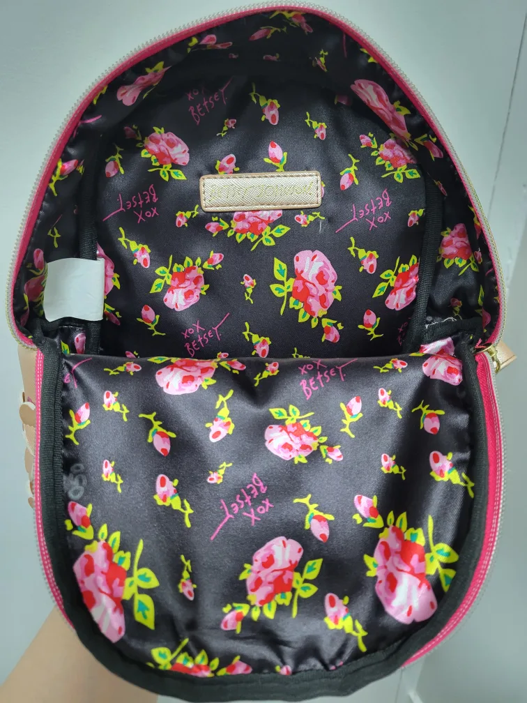 Betsey Johnson Mini Backpack - Rose Gold image indicator(3)