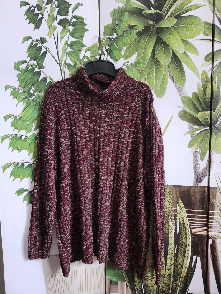 PS Casual Women's 2X Turtleneck Sweater