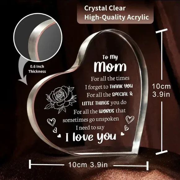 Mother's Day Gift - Mom Appreciation Plaque image indicator(2)