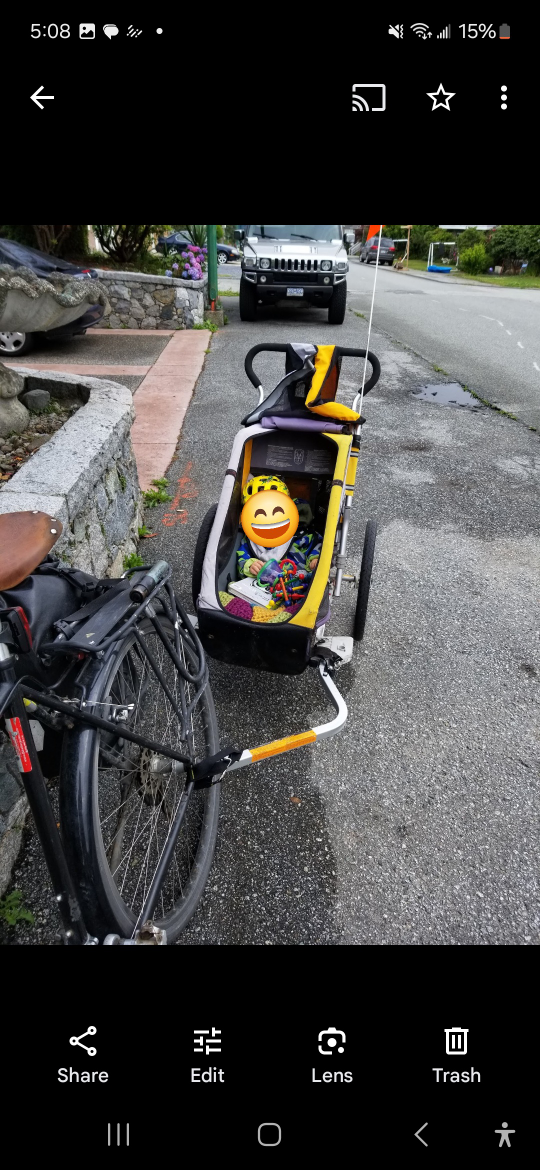 Chariot Cougar 1 Child Bike Trailer