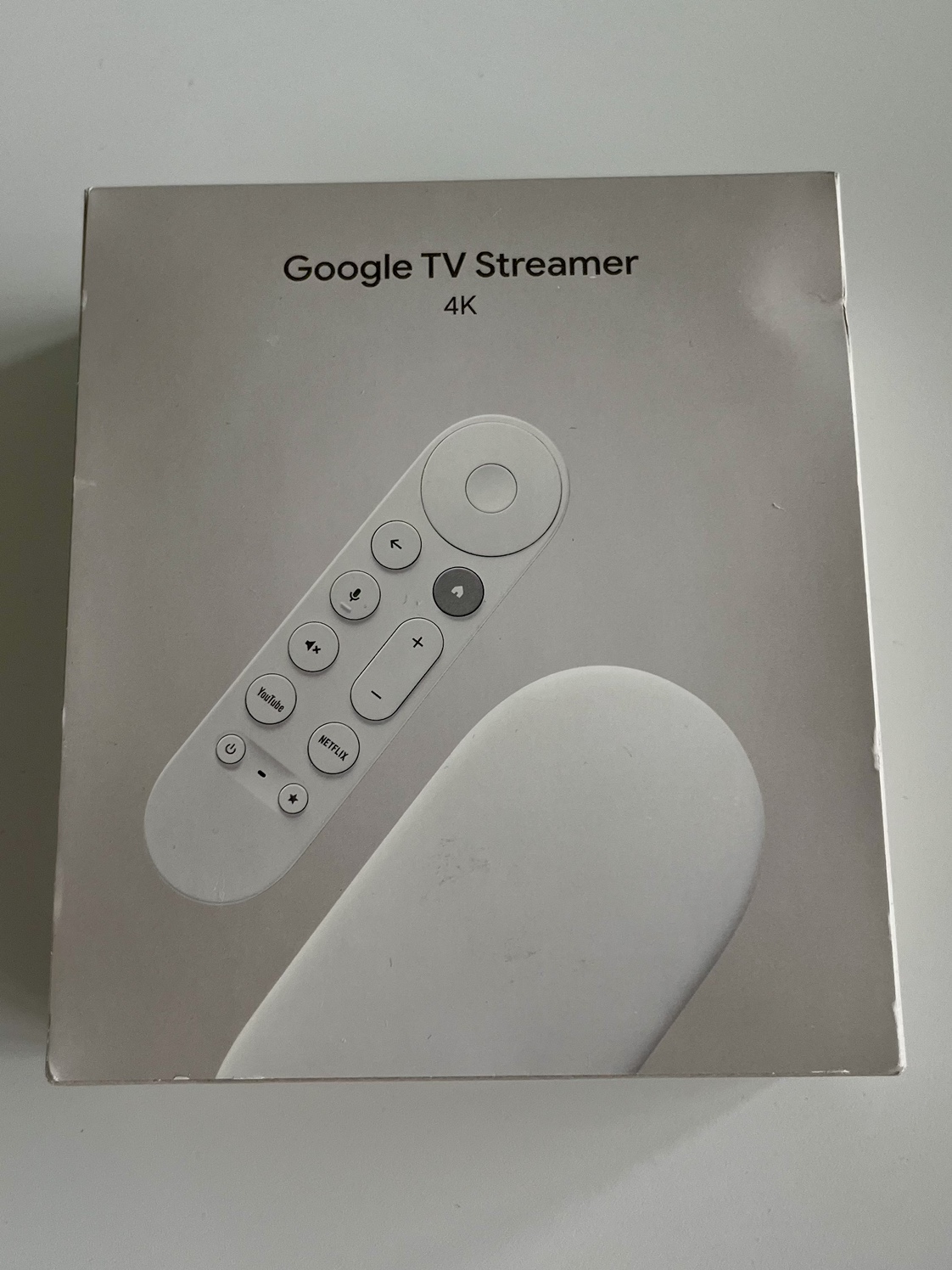 Google TV 4K Streamer with Voice Remote