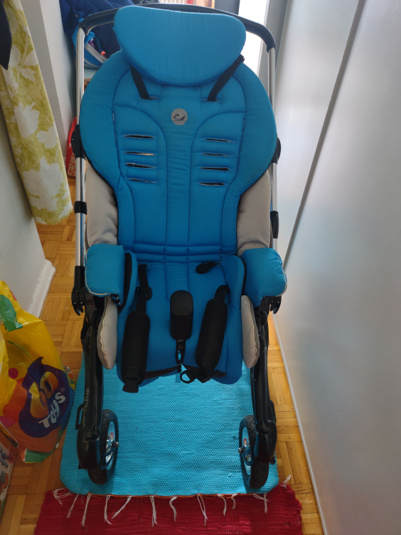 Stingray Special Needs Stroller - Blue