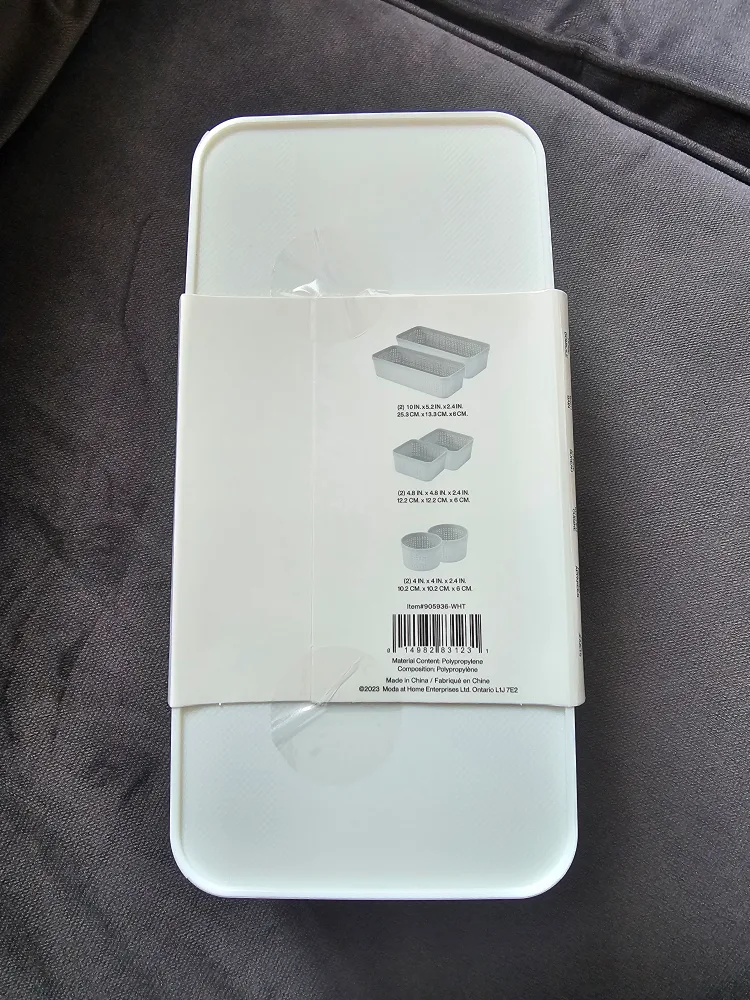 neat&tidy Weave Organizer Baskets, Set of 6 (Qty: 2) image indicator(2)