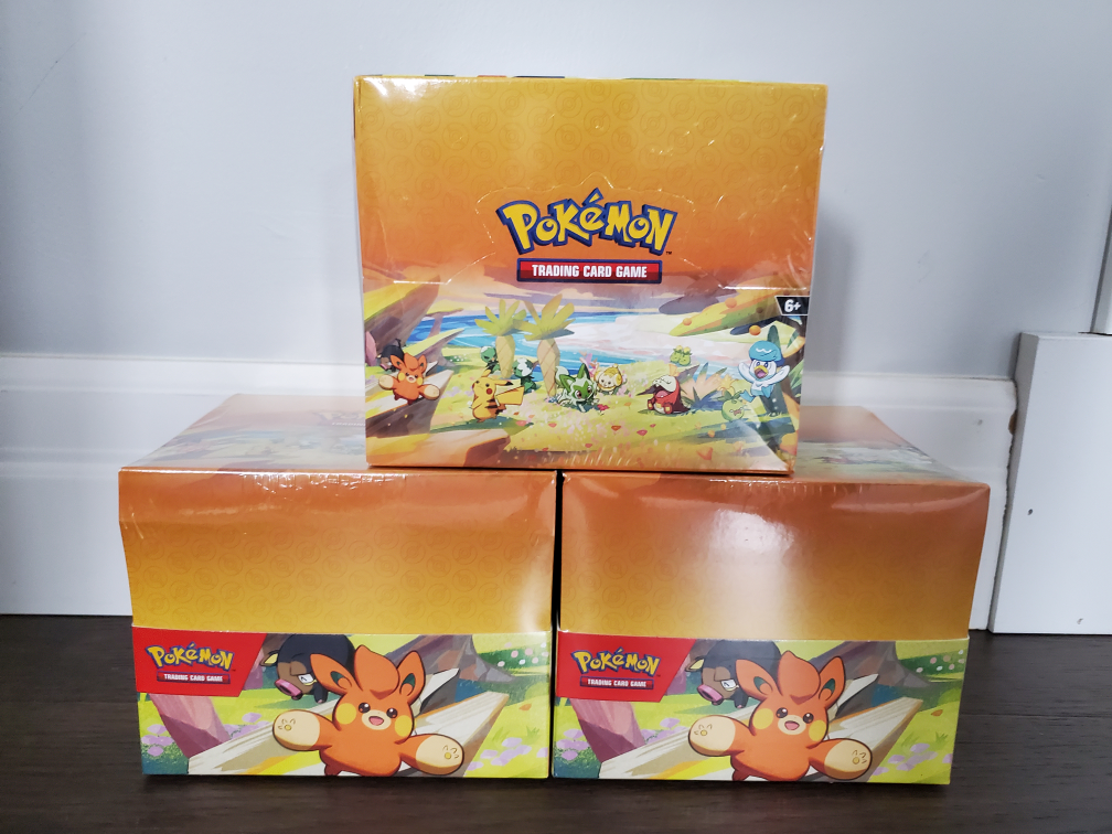 Pokemon paldea friends mini tin displays