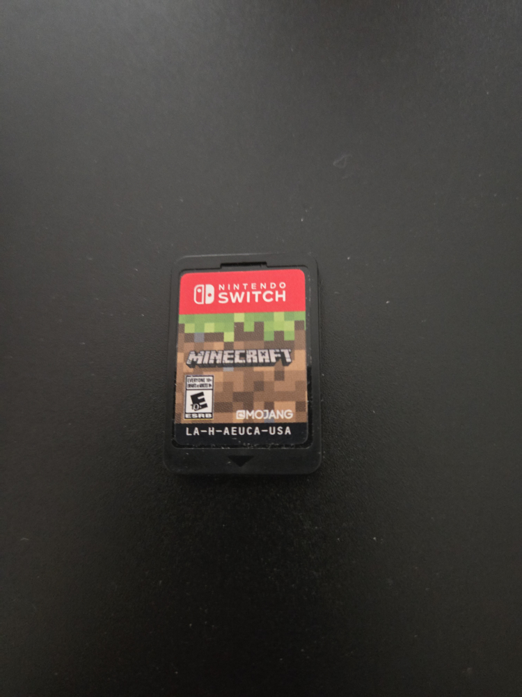 Minecraft Nintendo Switch Game Cartridge