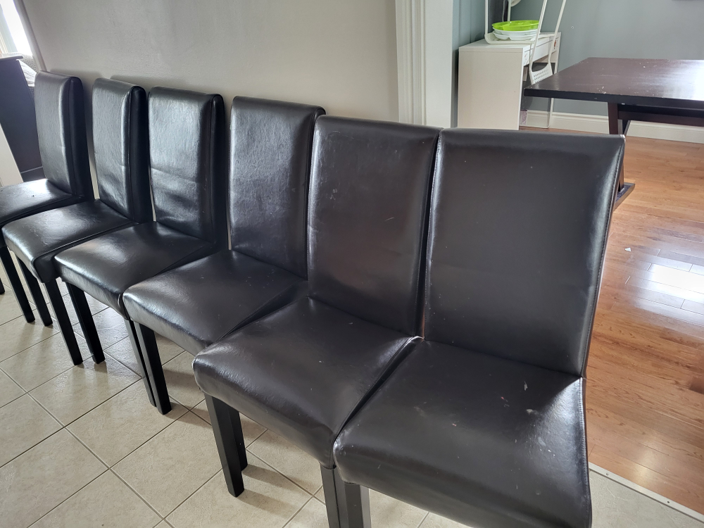 Dining Table and Six Chairs Set - photo 3