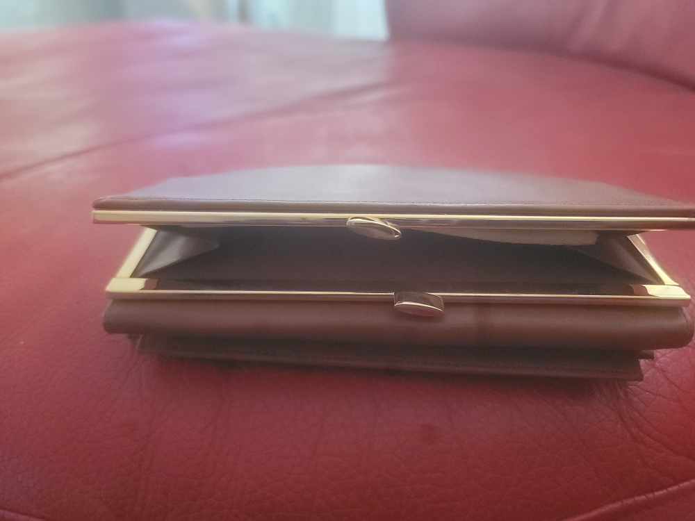 Charter Club Brown Leather Wallet