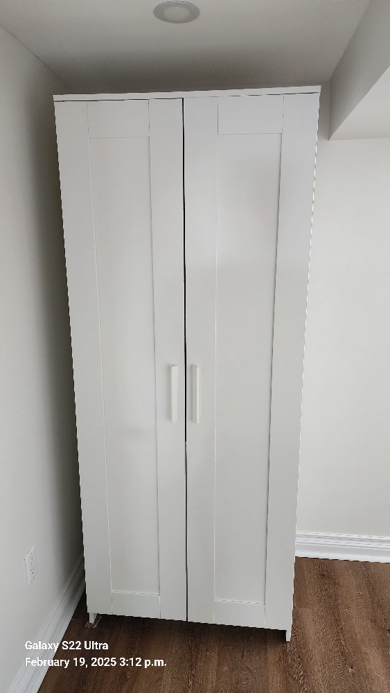 IKEA BRIMNES Wardrobe - White - photo 2