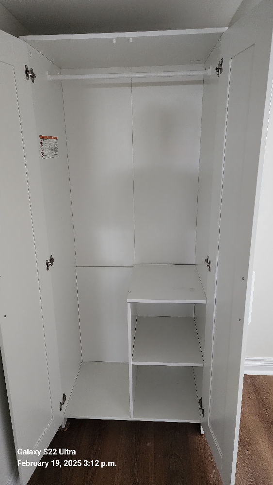 IKEA BRIMNES Wardrobe - White - photo 3