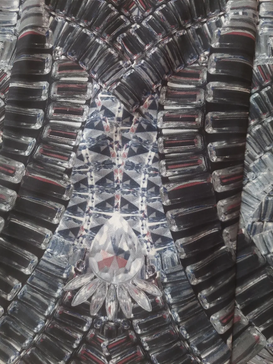 Jewel Print Bodycon Dress, size 6 image indicator(5)