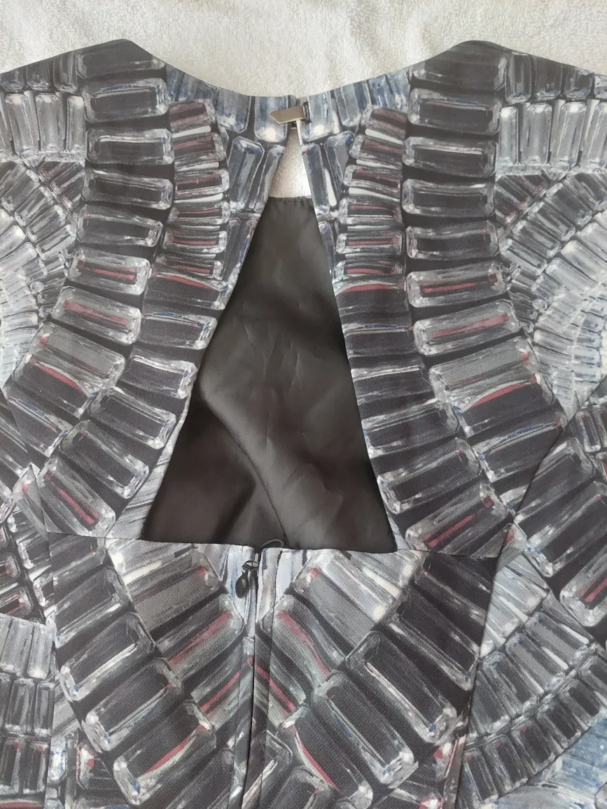 Jewel Print Bodycon Dress, size 6 image indicator(6)