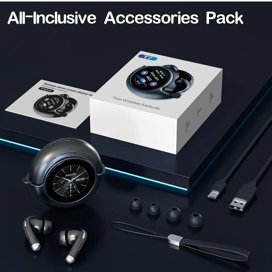 Wireless Earbuds with Bluetooth 5.4 image indicator(2)