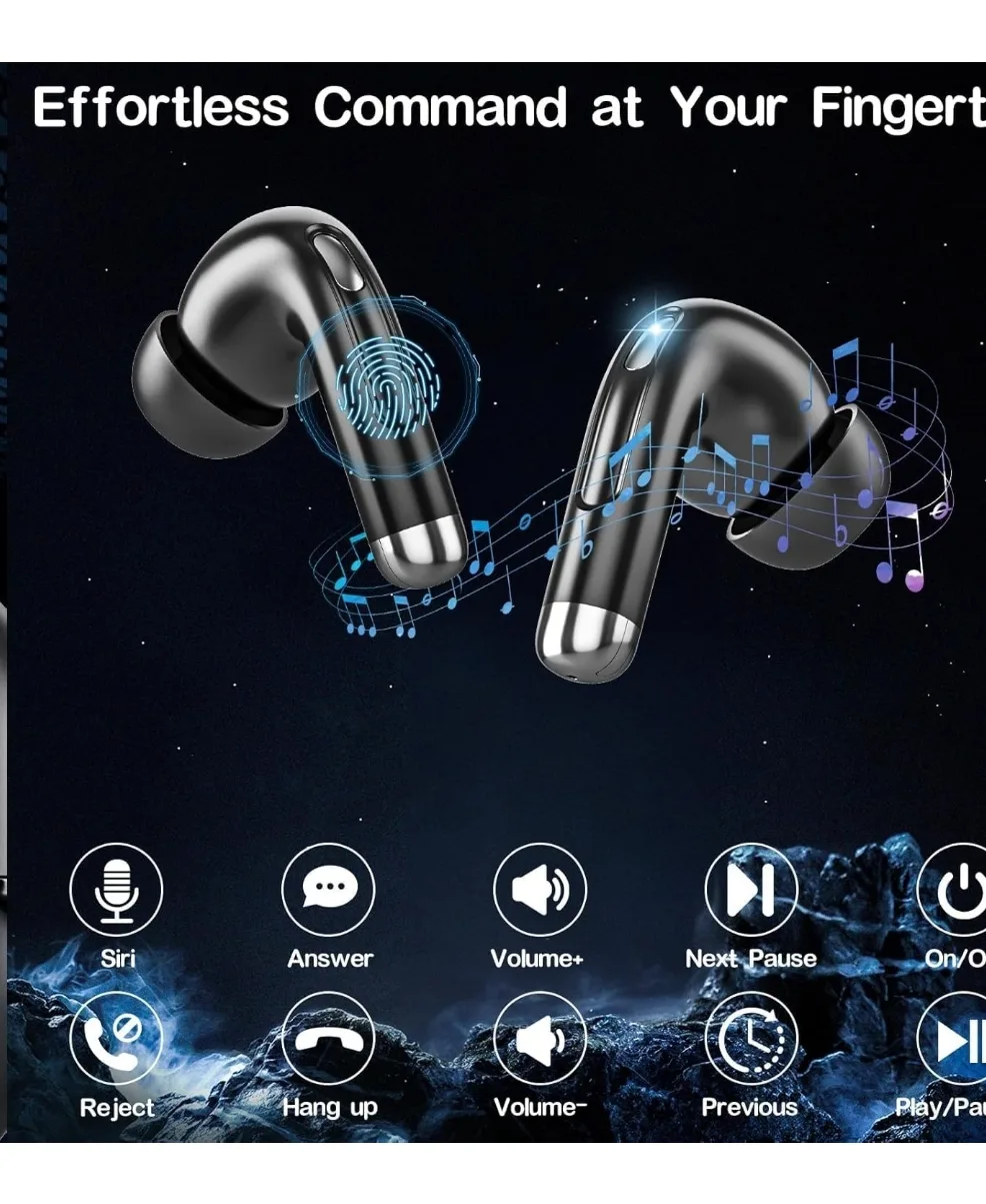 Wireless Earbuds with Bluetooth 5.4 image indicator(3)