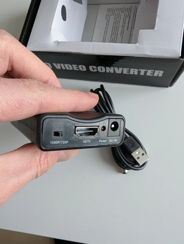 BNC - HDMI converter for analog camera image indicator(7)