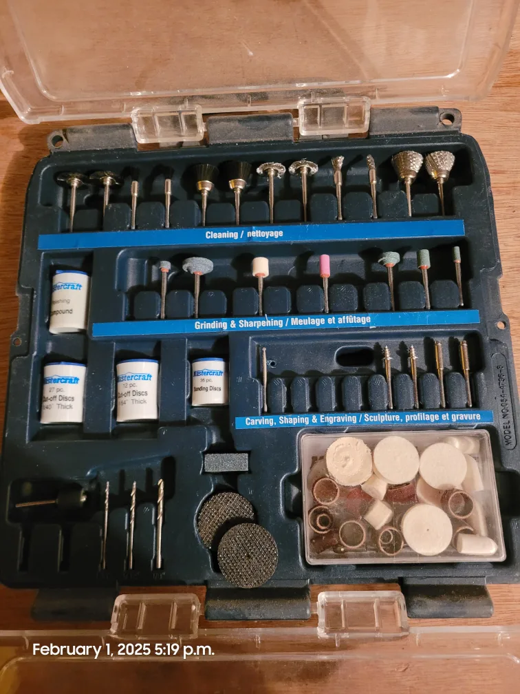 Mastercraft Rotary Tool Accessory Kit image indicator(7)