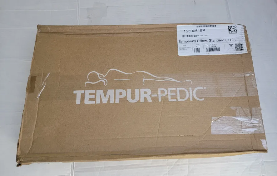 Tempur-Pedic Symphony Memory Foam Pillow, Soft, Standard, White image indicator(2)