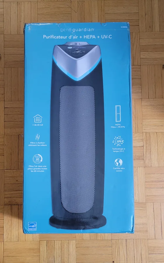 GermGuardian 4-in-1 Air Purifier with HEPA, UV-C & Odor Control image indicator(7)