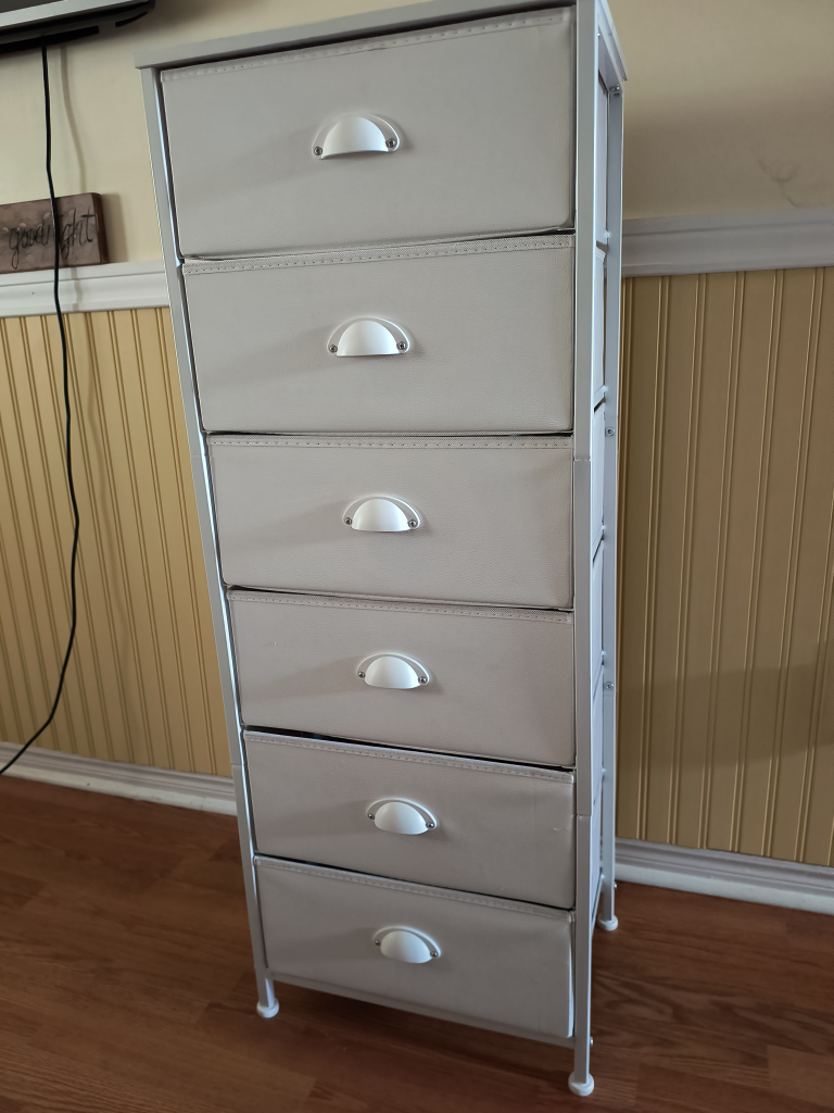 Six-Drawer Fabric Storage Organizer