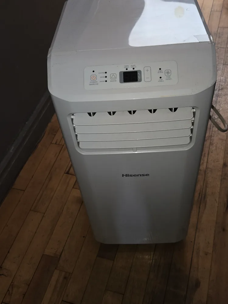 Hisense Portable Air Conditioner with Exhaust Hose and Remote