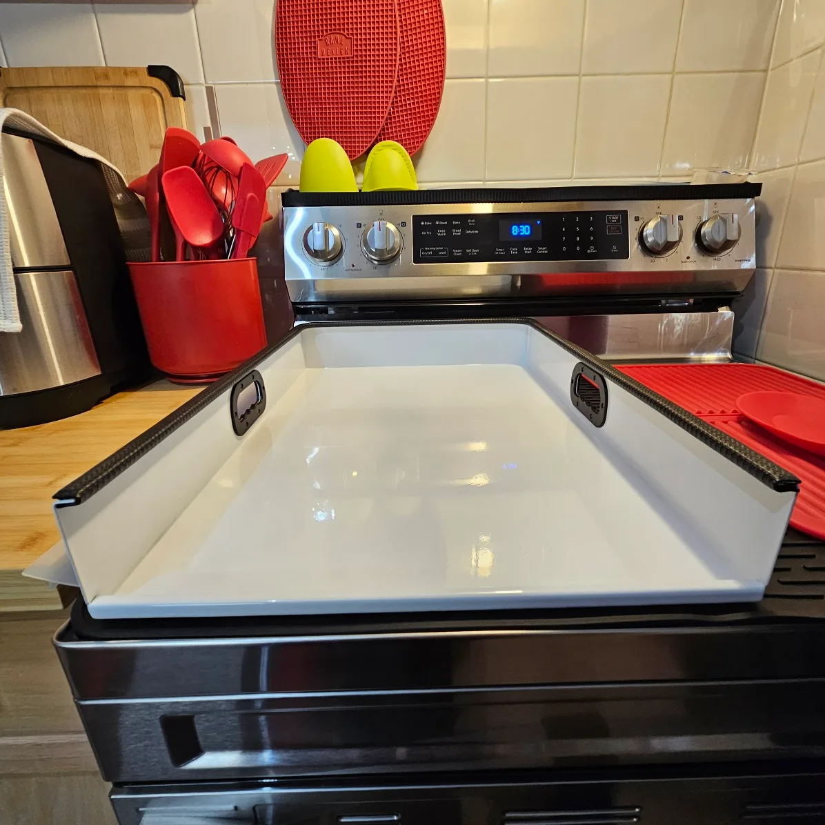 -Stainless Steel Stove Top Cover image indicator(3)