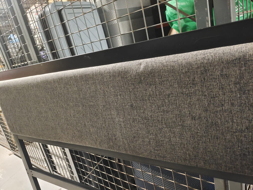 Grey Fabric Headboard