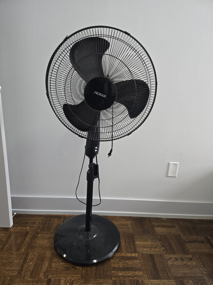 NOMA 16-inch Oscillating Stand Fan