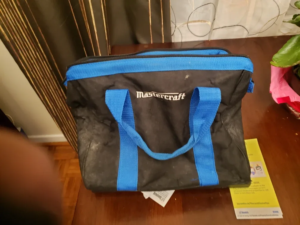 Lot of 7 Tool Bags - Milwaukee, Mastercraft, Husky, DeWalt image indicator(4)