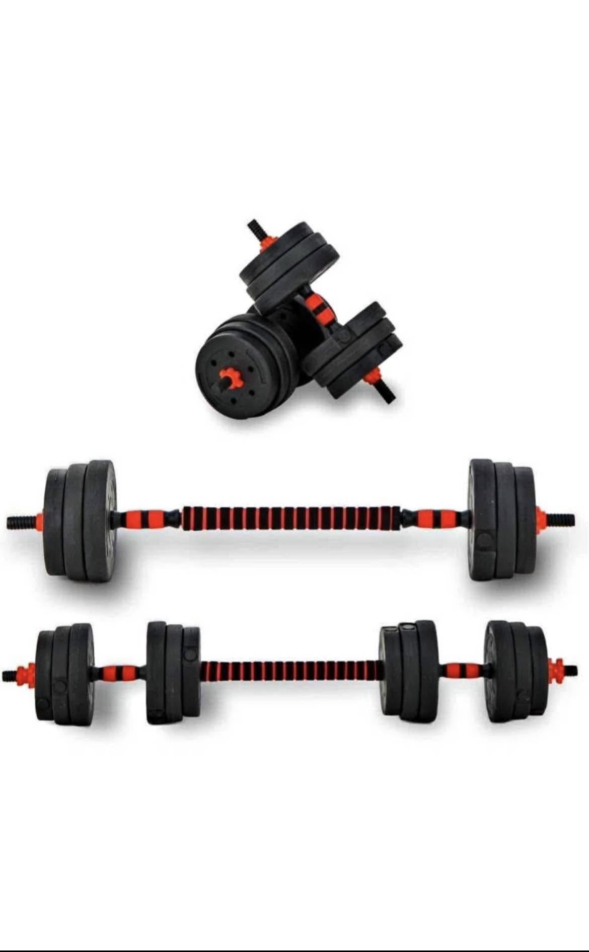 Adjustable Weight Bench with Dumbbell Set