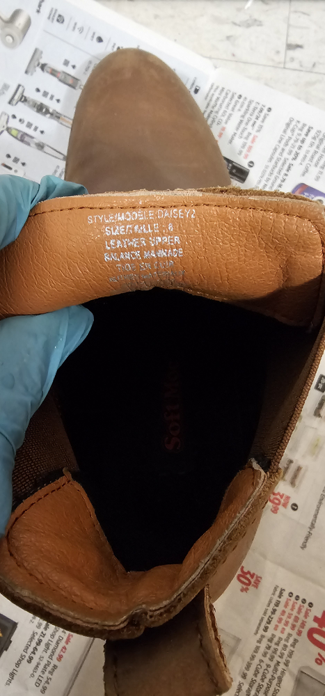 Sofft StyleMoodie Daisy2 Brown Leather Ankle Boots - Size 7.5 - photo 2