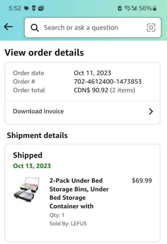 UPDATED 2-Pack Under Bed Storage Bins with Wheels image indicator(2)