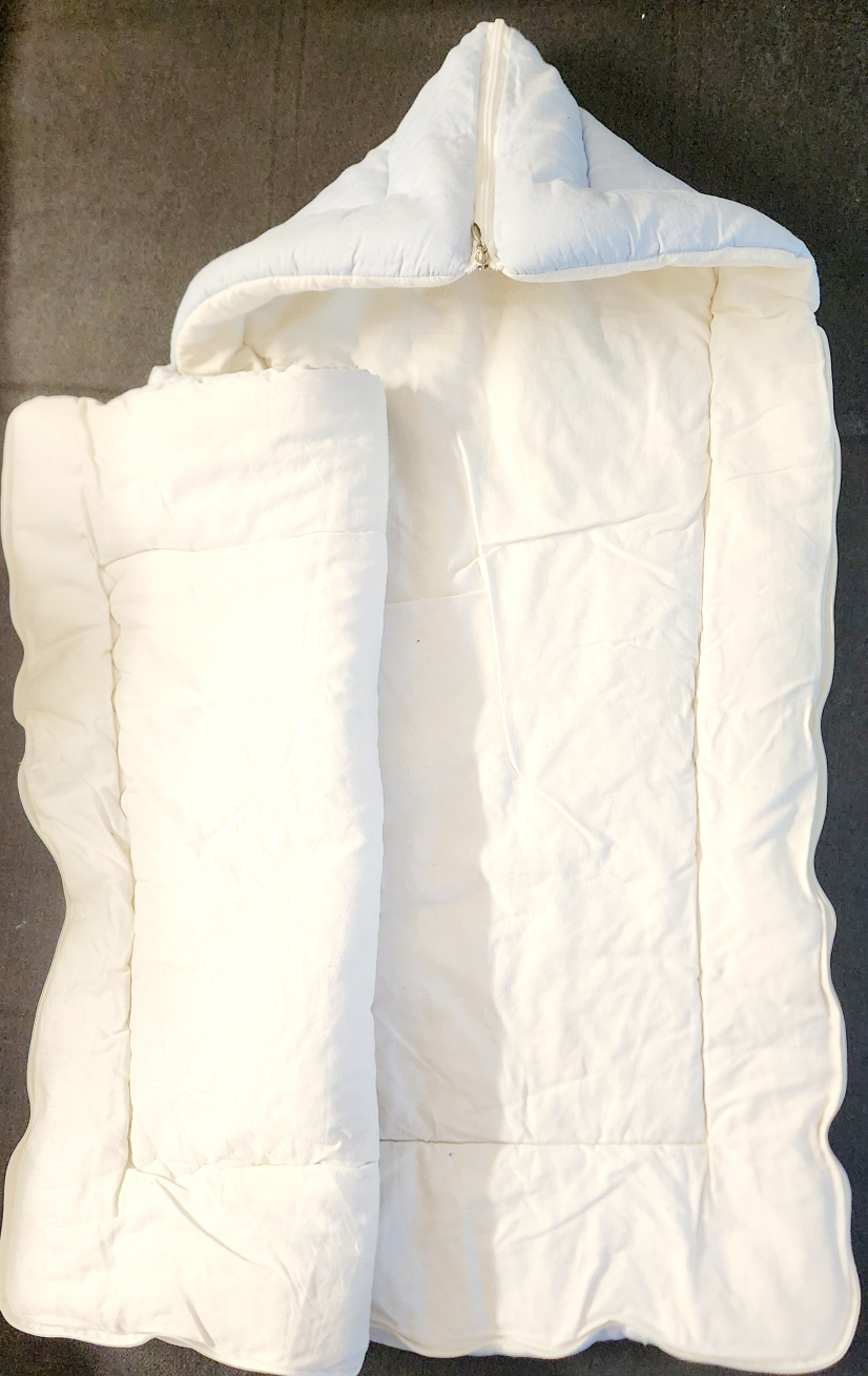 Baby Sleeping Bag - Blue and White - photo 3