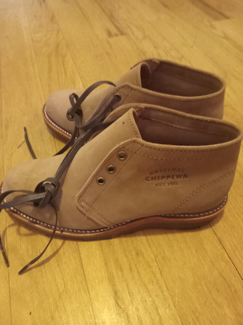 Original Chippewa Suede Chukka Boots