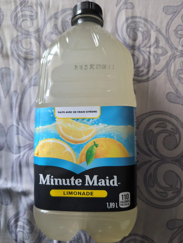 Minute Maid Lemonade - 1.89L thumbnail