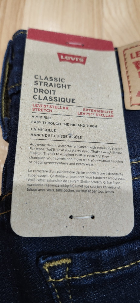Levi's Classic Straight Jeans - Size 4x30 - photo 2