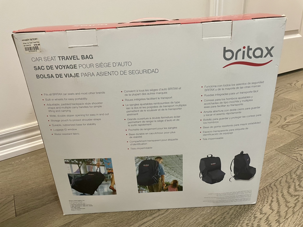Britax carseat travel bag - photo 2
