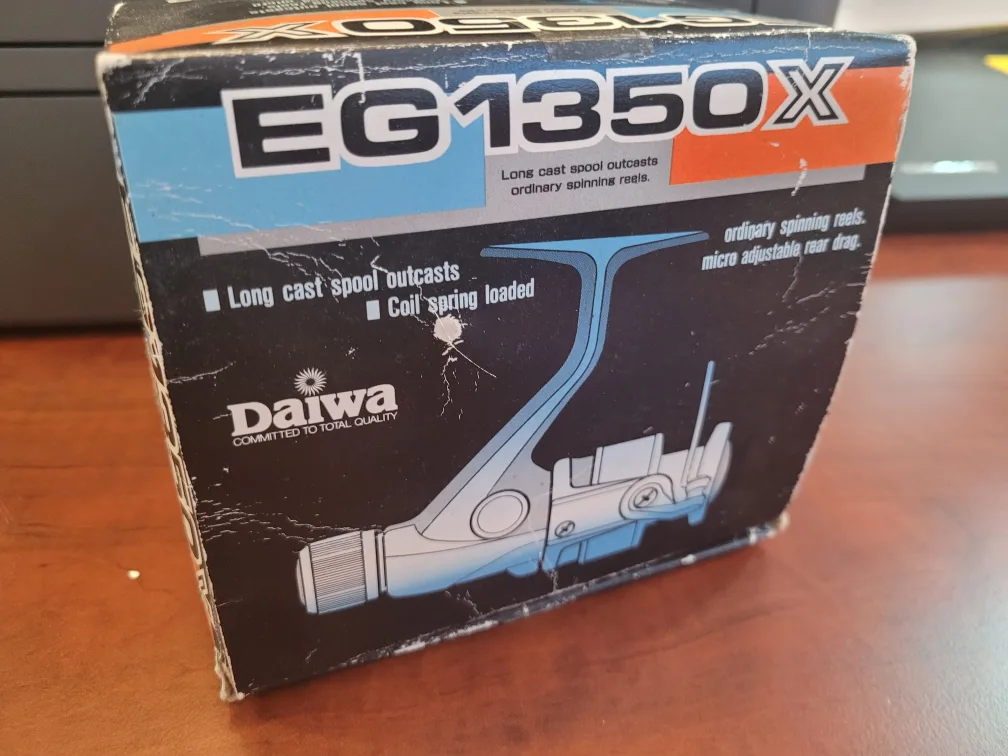 Daiwa EG1350X Spinning Reel - New in Box image indicator(3)
