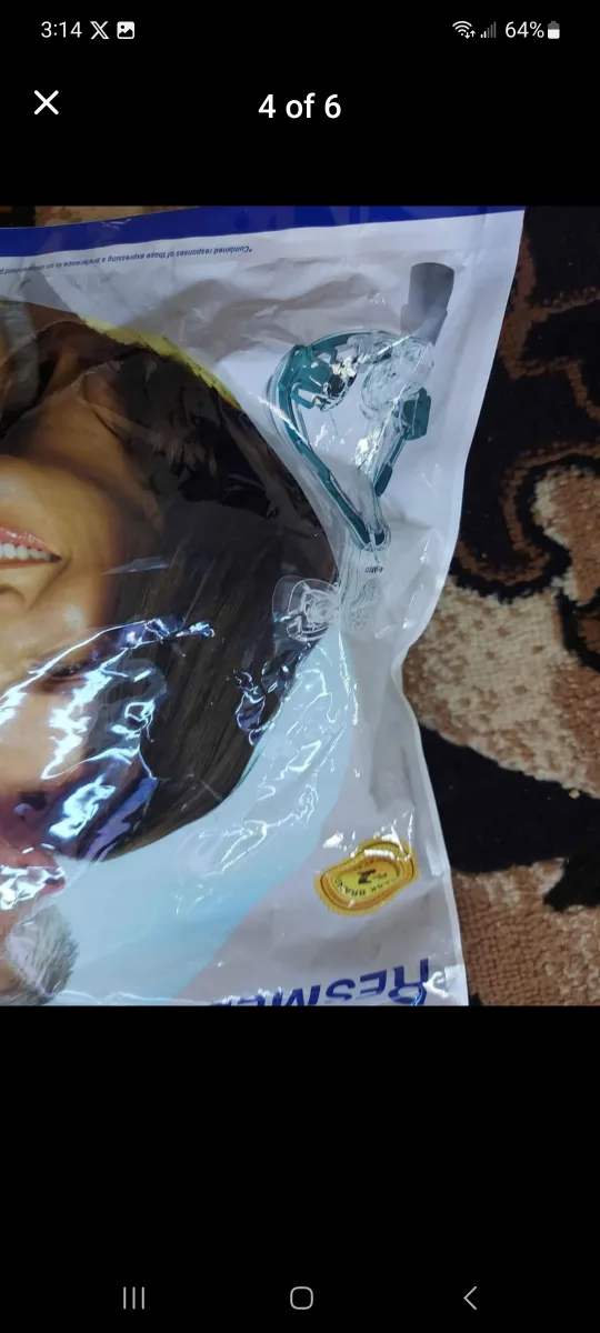 ResMed large size Full Face CPAP Mask - New image indicator(2)