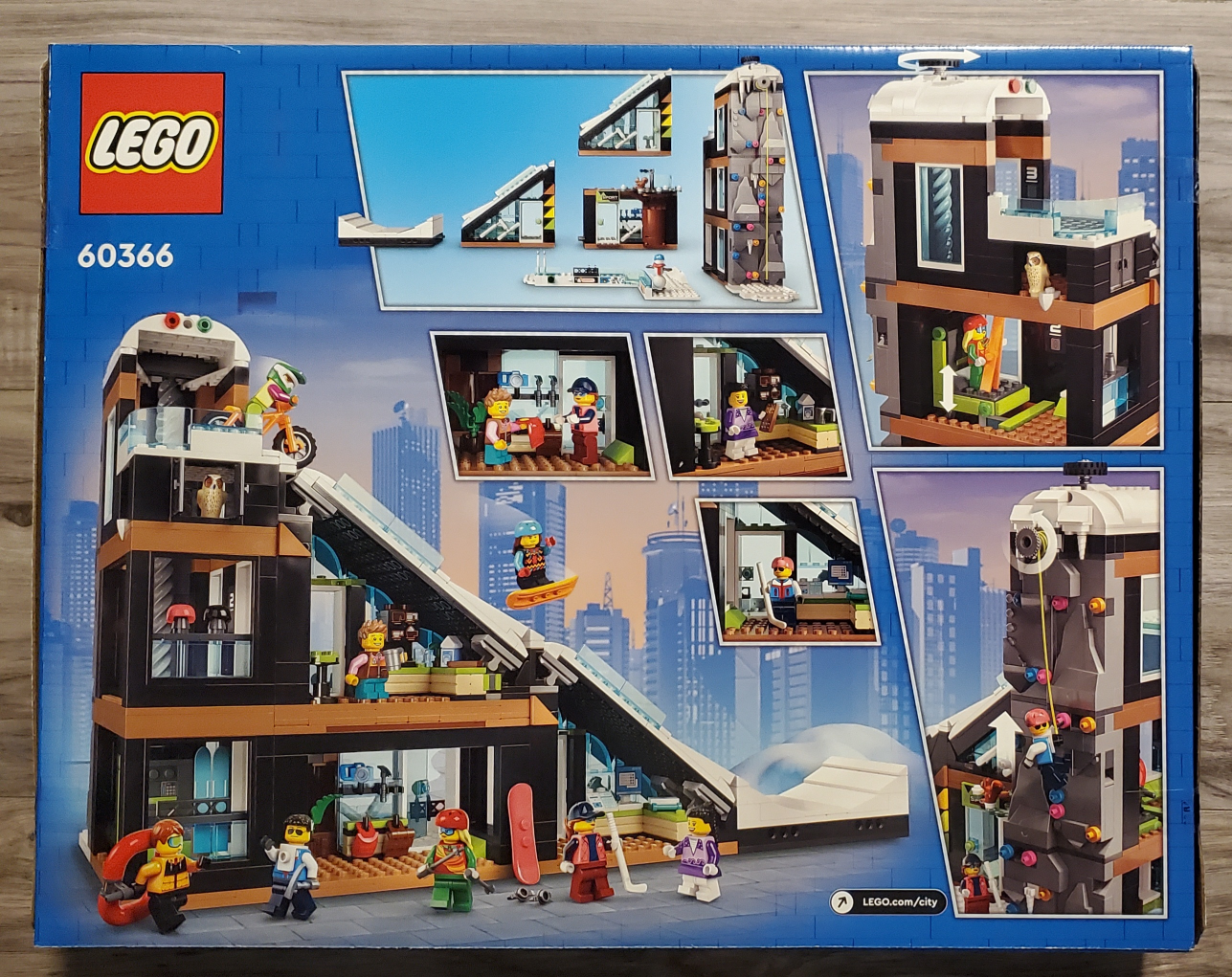 LEGO City 60366 Ski and Climbing Center - photo 2