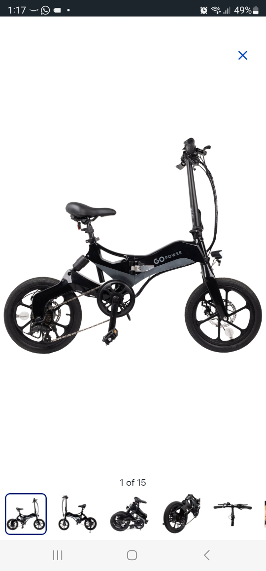 GoPowerBike GoKlik Foldable Electric City Bike - photo 3