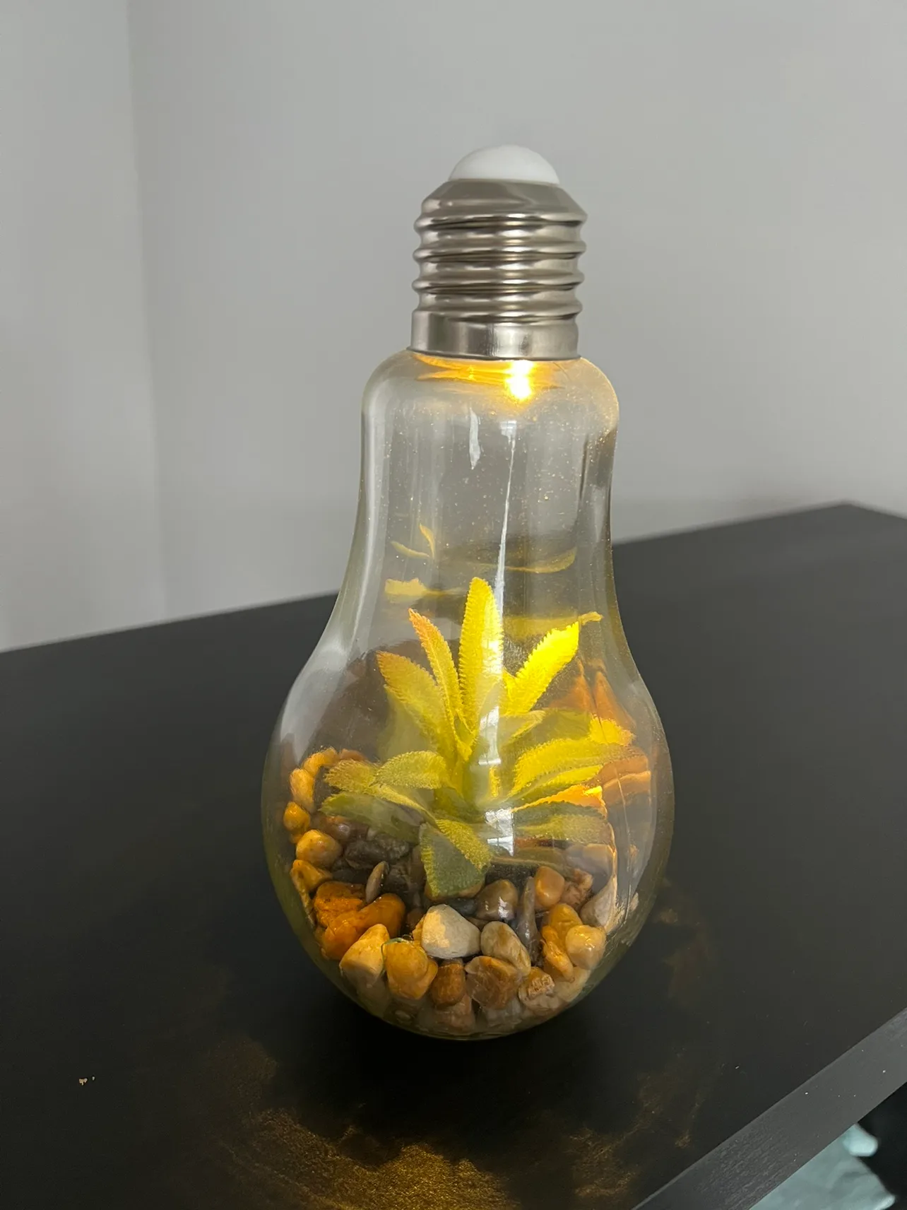 Light bulb plant artificial (working light) image indicator(4)