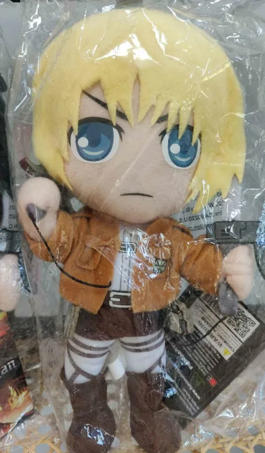 Attack on Titan Plush Toys (Mikasa, Armin, Eren) image indicator(4)